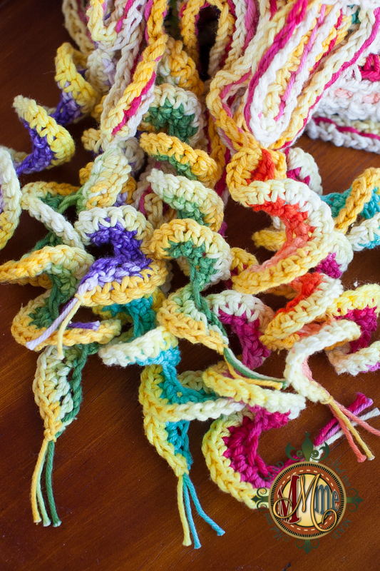 crochet garland pattern
