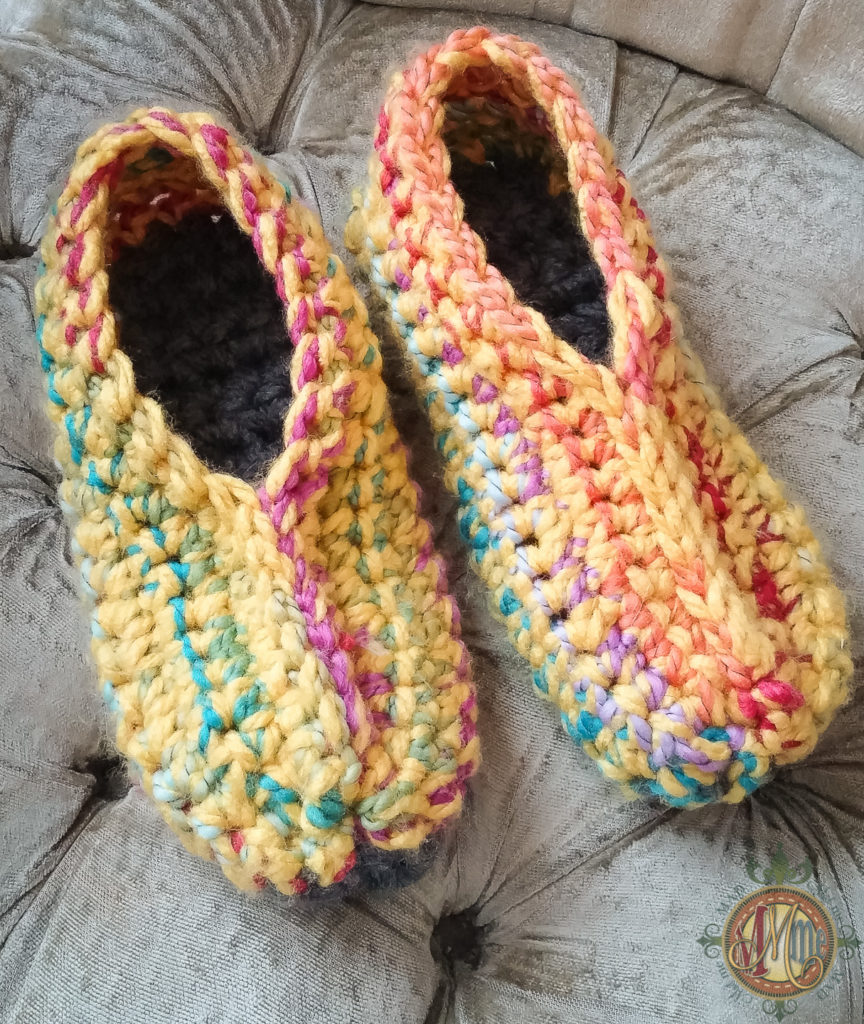 Crochet Pattern Ugly Slippers