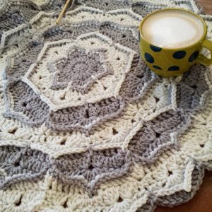 Concentric Circles Crochet Blanket
